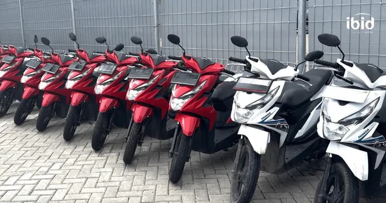 Motor Bekas Jakarta. (PT Balai Lelang Serasi)