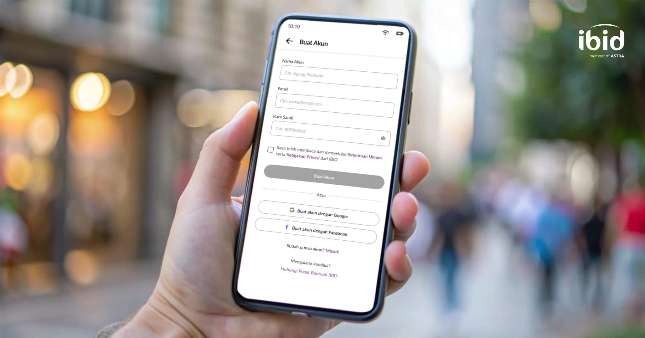 Registrasi Akun Personal IBID. (PT Balai Lelang Serasi)