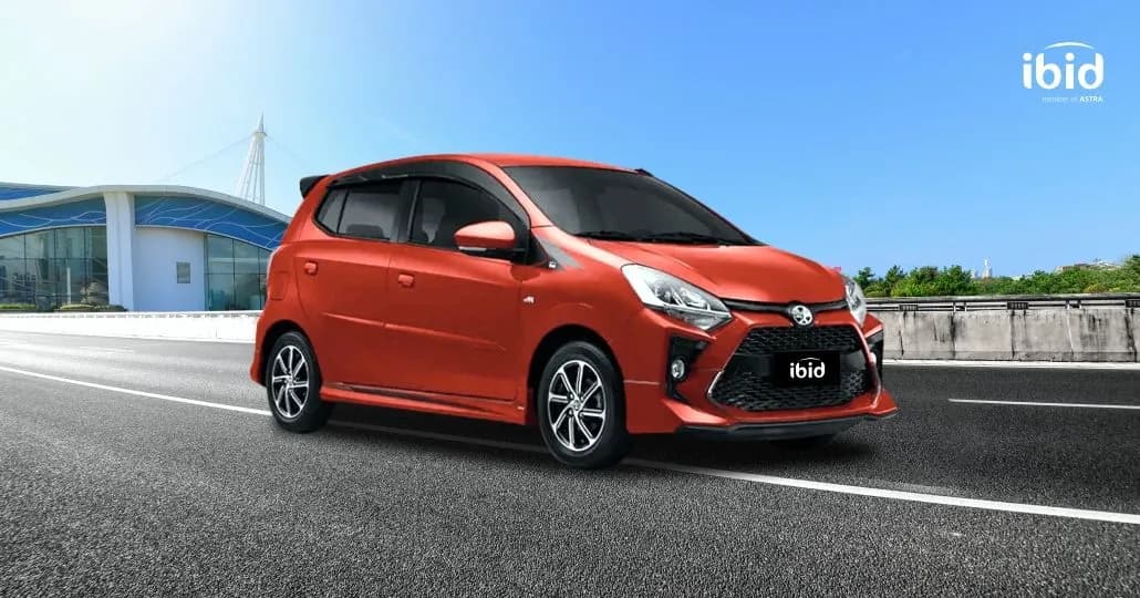 Mobil Agya Bekas. (PT Balai Lelang Serasi)
