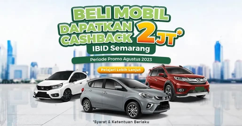 Ikut Lelang Mobil IBID Semarang Bisa Klaim Cashback Biaya Admin Rp2 Juta, Begini Caranya