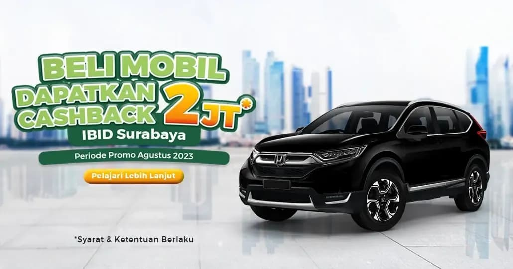 Ikuti Lelang All New Honda CR-V: SUV Bongsong Andalan Honda di IBID Surabaya