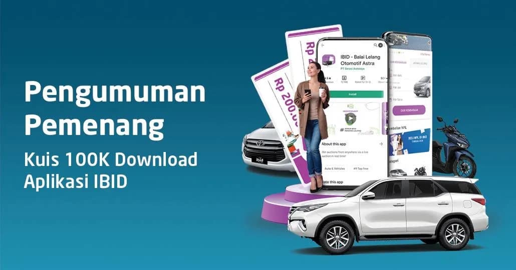 Pengumuman Pemenang Kuis IBID 100K Download