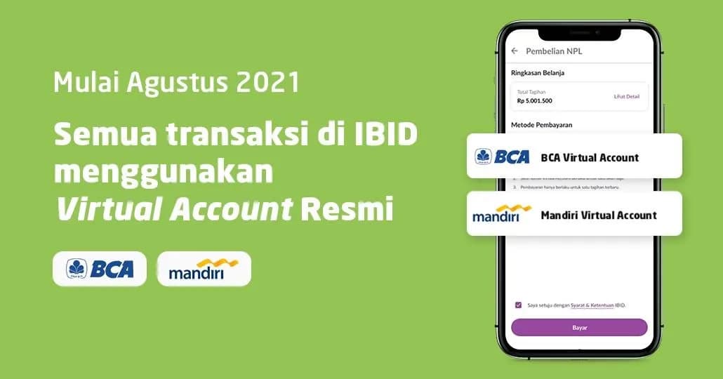 Transaksi di IBID Bisa Pakai Virtual Account, Lebih Praktis!