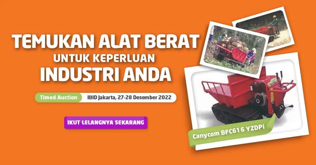 Cari Alat Berat untuk Perkebunan? Ikuti Lelang IBID
