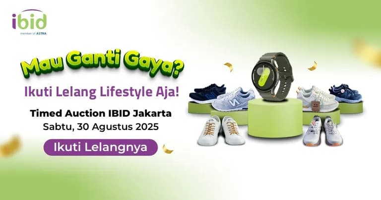 Lelang Lifestyle IBID Jakarta Agustus 2025