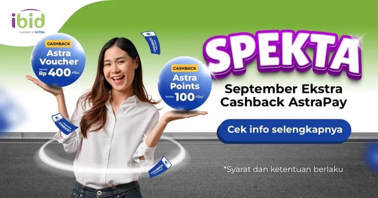 Promo AstraPay September 2025. (PT Balai Lelang Serasi)